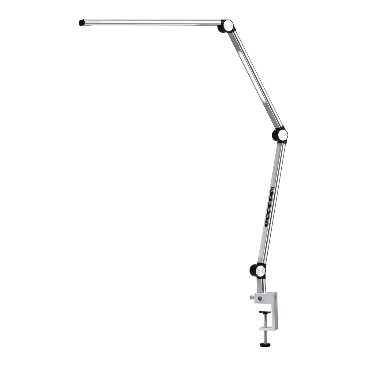 LED-hoitolamppu Yoga 22W – hopeanvärinen