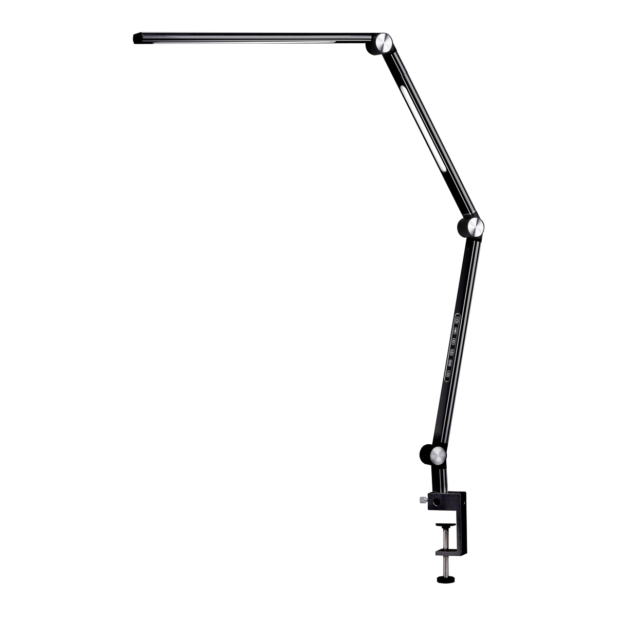 LED-hoitolamppu Yoga 22W – musta