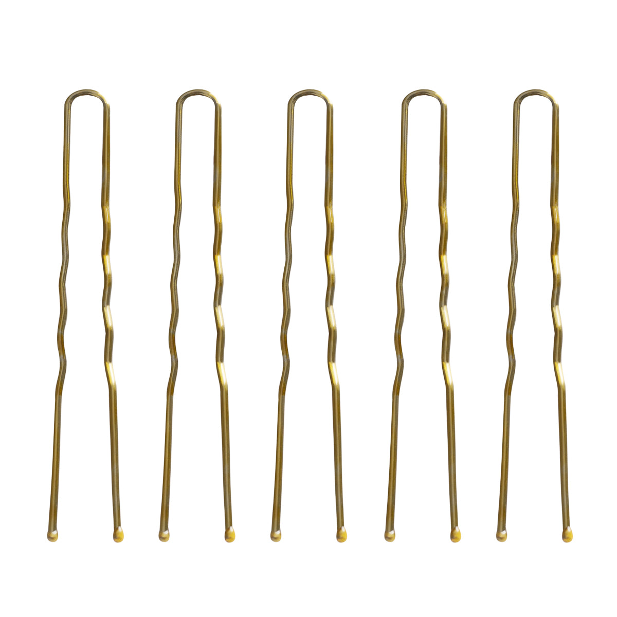 Hiuskiinnikkeet E-57 – 120 kpl, 5,6 cm, kullanväriset