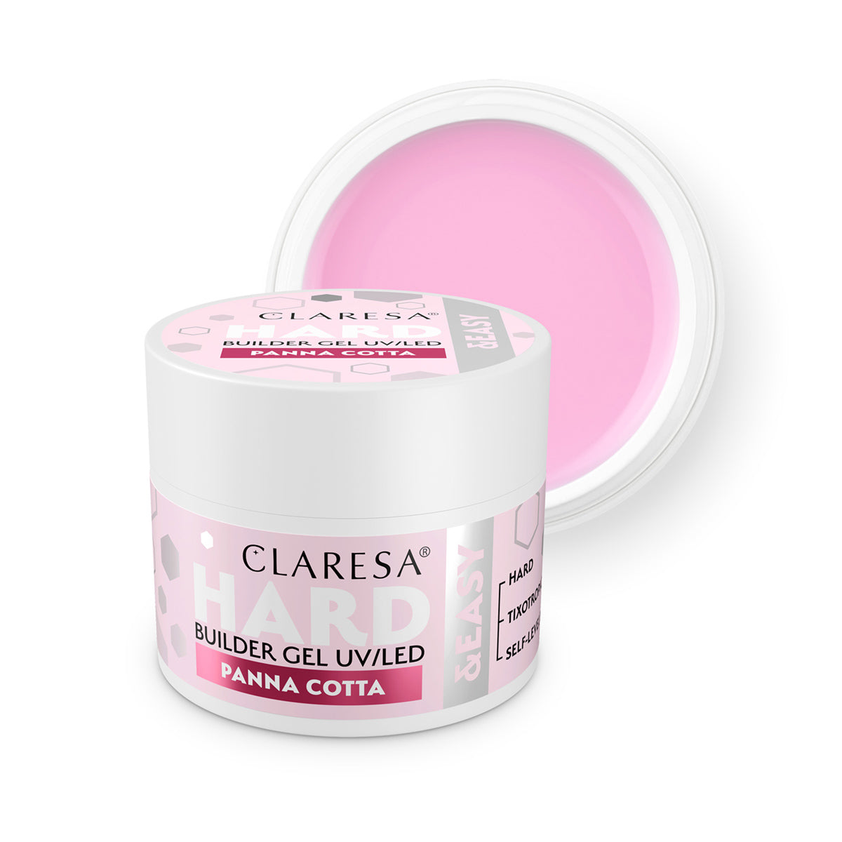 CLARESA HARD&EASY BUILDER GEL PANNA COTTA 45g