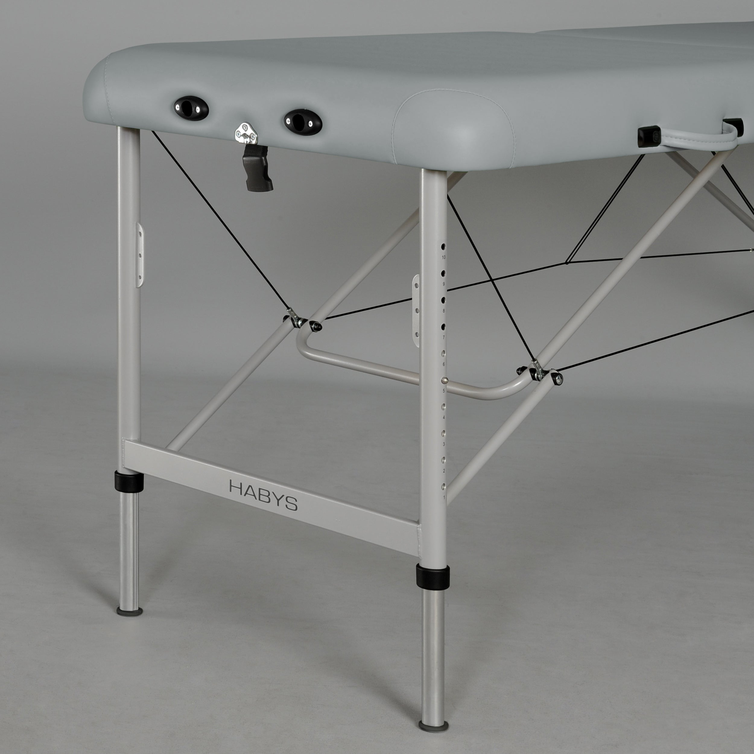 Massage Table Aero Alu 70 Vinyl Flex K029 Grey