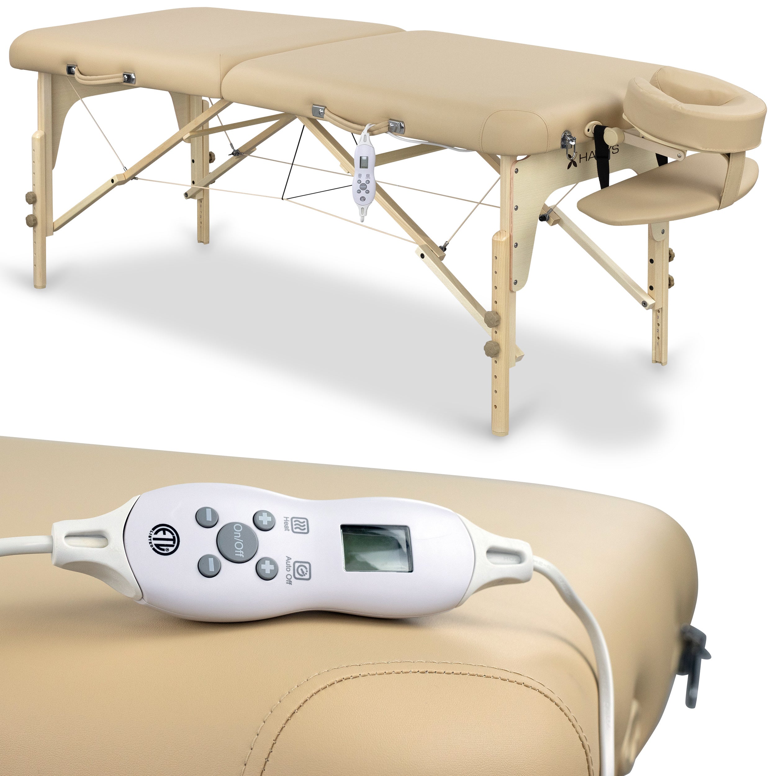 Massage table Therma Top 70 Soft Touch K607 Moco Beige