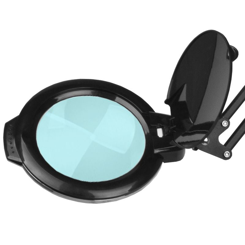 LED-suurennuslasivalaisin työpöydälle MOONLIGHT 8012/5″ BLACK