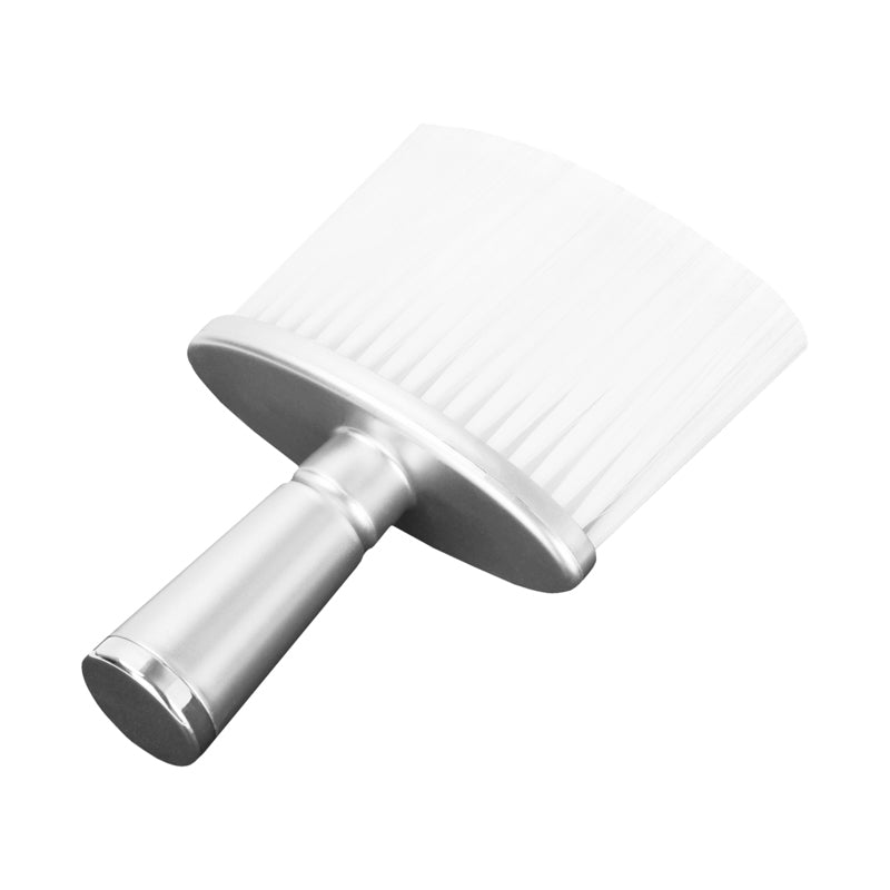 Hairdressing brush silver neck