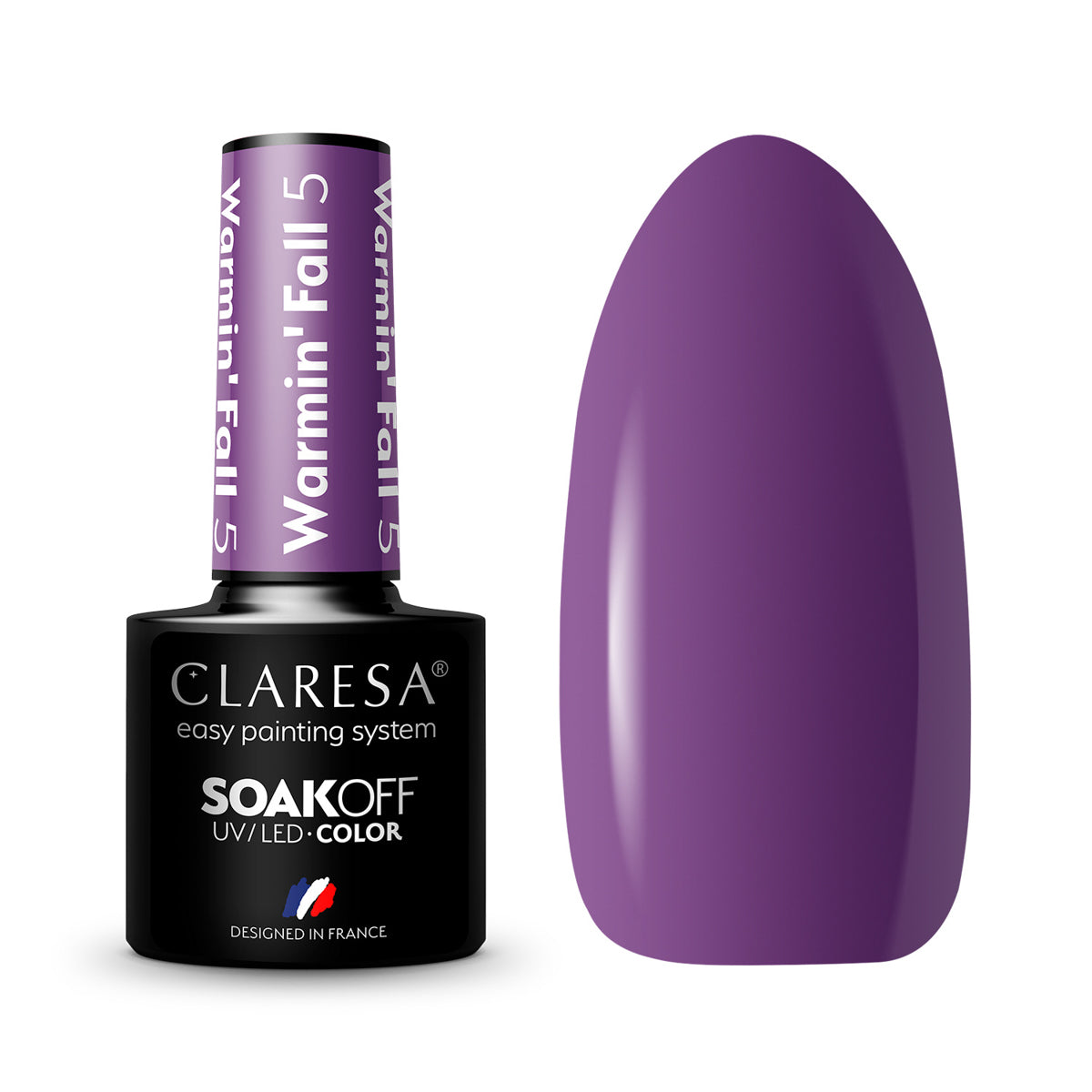 CLARESA WARMIN’ FALL 5 hybridilakka, 5 ml
