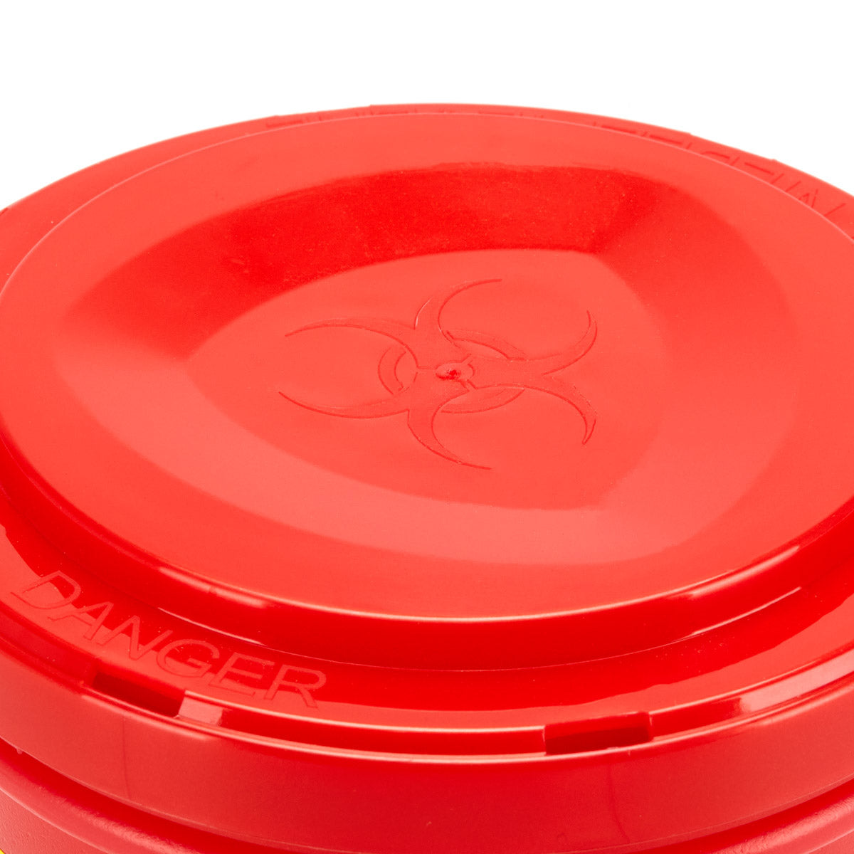 1 L RED MEDICAL WASTE CONTAINER