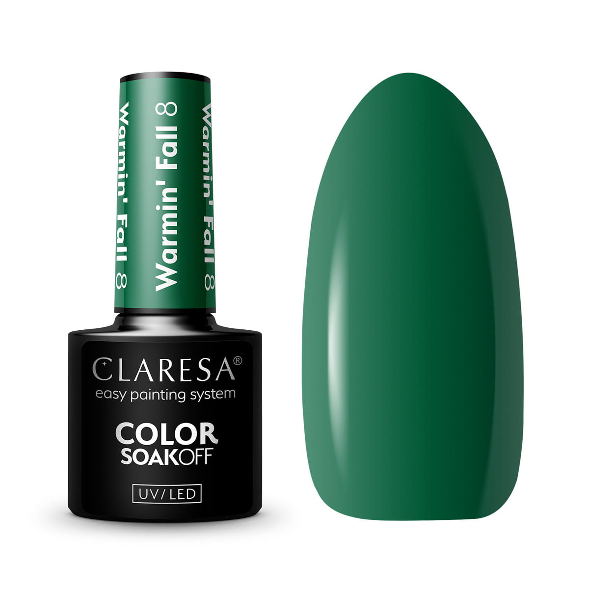 CLARESA Hybrid Polish WARMIN "FALL 8 -5g.